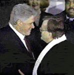 Rich Weaver with President Bill Clinton